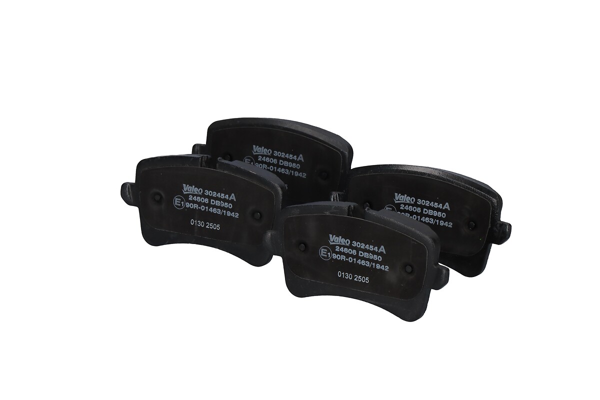 Jeu de 4 plaquettes de frein VALEO ref. 302454A